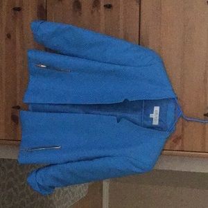 Kasper Royal Blue Jacket w/pockets and cuffed sleeves
